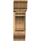 Ekena Millwork Olympic Traditional Smooth Bracket w/ Offset Brace, Western Red Cedar, 7 1/2"W x 24"D x 24"H BKT0806X24X24OLY01SWR - alternate 2